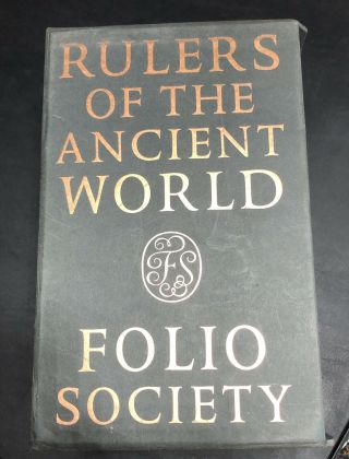 Folio Society Rulers Of The Ancient World 5 Volume Boxed Set 1998