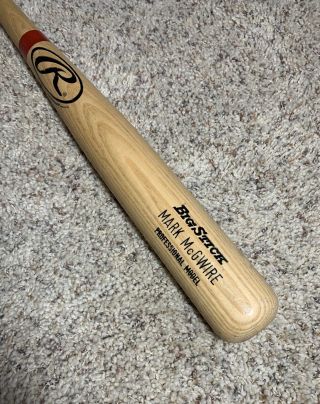 Vintage - Mark Mcgwire Professional Model Rawlings Big Stick Baseball Bat - 34 "