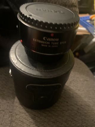 Canon Extension Tube Ef25 - With Caps & Vintage Case
