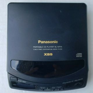 Vintage Panasonic Xbs Sl - Np1a Portable Cd Player 4x Oversampling