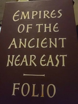 The Folio Society Empires Of Ancient Near East 4 Book Set 2001