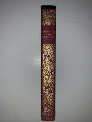 The Song Of Hiawatha By Henry Wadsworth Longfellow 1898 Thomas Y.  Crowell
