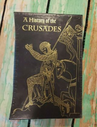 Folio Society.  A History Of The Crusades.  Runciman.  Three Volumes.