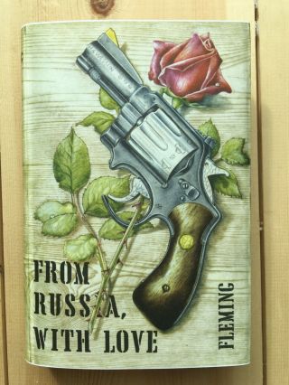 True First Edition From Russia With Love Cape Pages 1957 Ian Fleming James Bond