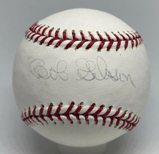 Bob Gibson Single Signed Baseball Autographed Psa/dna 9 Loa Cardinals Hof