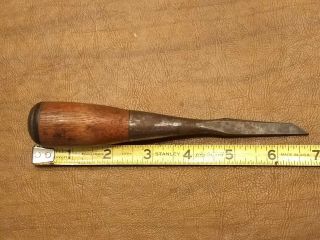 Vintage Stanley Socket Mortise Chisel Woodworking Tools 50 Everlasting 1/8 "