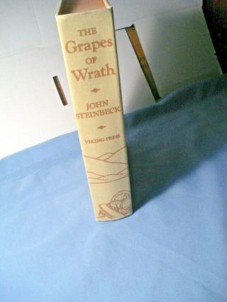 The Grapes Of Wrath by John Steinbeck Hardcover C.  1939 Near Fine 2