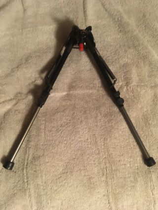 Vintage Harris 1a2 Bipod,  6to12 Inches,  Rifle,  Hunting,  Gun Accessories,  Made In Usa