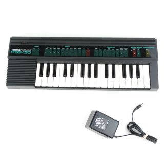 Vintage Yamaha Pss 130 Portasound Electric Keyboard Synthesizer 32 Key W/ Plug