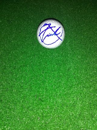 Xander Schauffele Autograph Golf Ball Taylor Made Pga