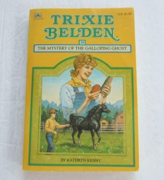 Trixie Belden 39 Mystery Of The Galloping Ghost Kathryn Kenny Book