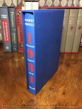 George Orwell Nineteen Eighty Four (1984) Folio Society Book Classic Fiction