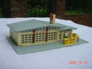 Ho Shell Gas Station For Model Train Set Up & Other Diorama Vintage Advertising
