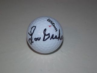 Lou Graham Signed Golf Ball 1975 Us Open Champion