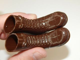 // Gi Joe // Vintage Tall Brown Boots // Overall
