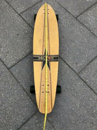 Vintage Sector 9 Skateboard Size 38 X 9