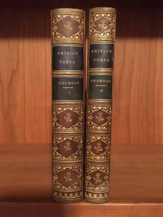 The Poetical Of James Thomson In Fine Binding
