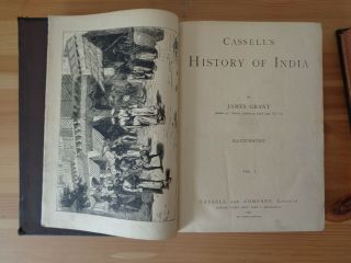 1898 James Grant History India Delhi Bombay Burma Vol I &ii Illustrated Maps