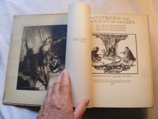 Arthur Rackham Color Plates (1911) Siegfried & The Twilight Of The Gods