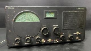 Vintage Hallicrafters Model S - 40b Receiver Radio