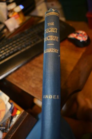 H.  P.  Blavatsky The Secret Doctrine William Q Judge Vol 3 And Index