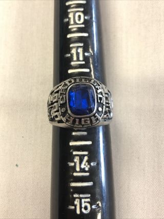 Vintage 1990 Cadillac High School Class Ring - Size 12.  5