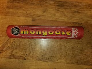 Old School Mongoose Bmx Pads Pad Vintage Not A Repop.  Nos Handle Bar