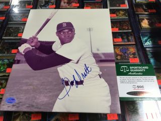 George Scott Boston Red Sox Signed 8x10 Photo W/sgc Certified