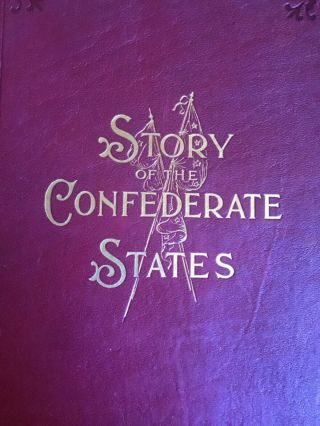 Story Of The Confederate States By Derry