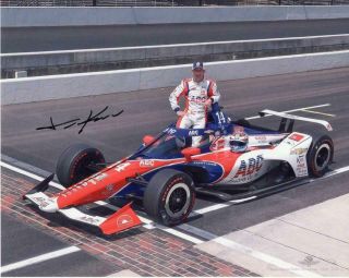 Tony Kanaan Autographed 2020 Indy 500 8x10 Photo