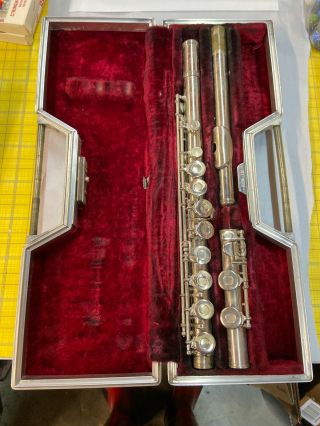 Vintage W.  T.  Armstrong Flute With Case 70’s