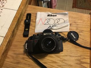 Vintage Nikon N2020 Af 35mm Film Camera In Good