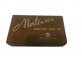 Vintage Mortensen Abrasion - Tone Kit Never In Stores.  A Collectors Item.