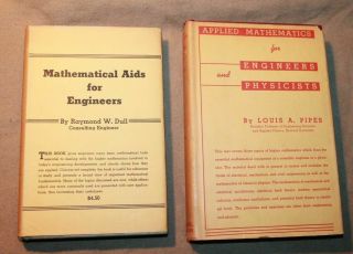 Mathematical Aids For Engineers Rayond Dull Applied Physicists Louis Pipes 1st
