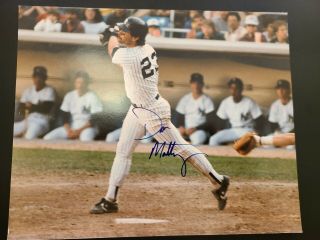 Yankees Great Don Mattingly 8x10 Photo Autographed Signed Picture