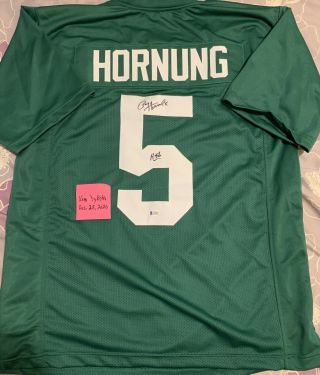 Paul Hornung - Green Bay Packers - Notre Dame Signed Custom Jersey