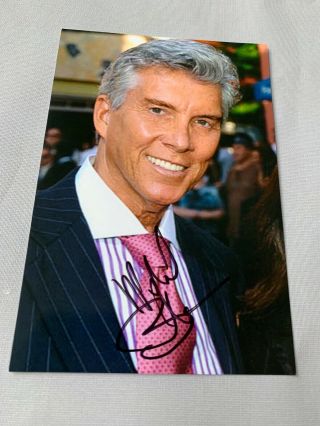 Michael Buffer Ring Announcer Boxing In - Person Signed Photo 4 X 6