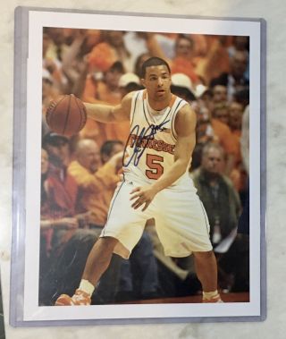 Tennessee Volunteers Chris Lofton Autograph 8.  5x11 Photo W/ Private Signing