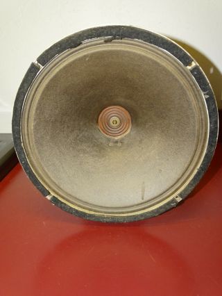Wright DeCoster Model 309 Paracurve Speaker,  12 Inch,  Field Coil,  Good,  Vintage 2