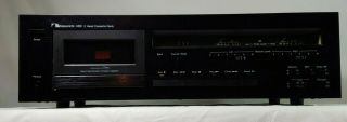 Vintage Nakamichi 480 2 Head Cassette Deck - Made In Japan - Powers Up -