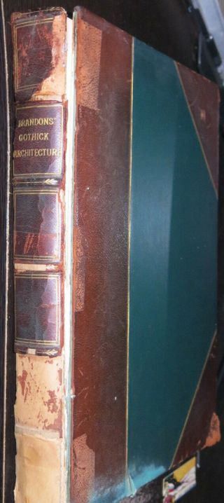 An Analysis Of Gothic Architecture Printed 1849 53 Plates Scarce