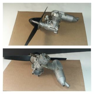 Vintage Os Max Sf 40 R/c Airplane Engine Motor W/muffler