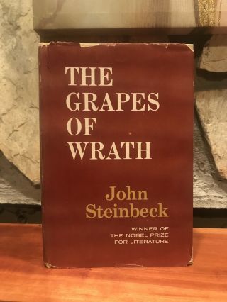 THE GRAPES OF WRATH BY JOHN STEINBECK (First Edition,  Hardcover,  1939) 2