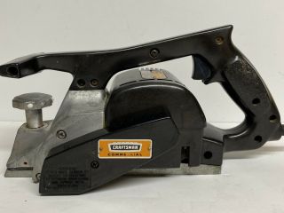 Vintage Sears Craftsman Commercial Power Planer.  As It Should.