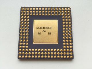 Intel A80486DX4 - 75 SK047,  486 DX4 75Mhz,  Vintage CPU,  TOP cond 2