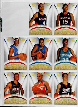 Kevin Durant 2007 - 08 Sp Authentic Profiles Complete 30 Card Set.