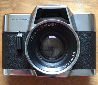 Vintage Voigtlander Ultramatic Septon 1:2/50 Camera