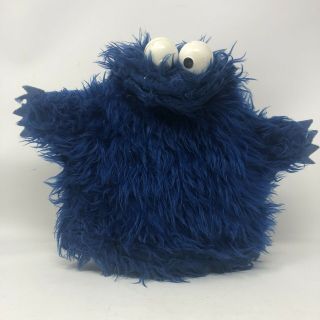 Vintage 1970s Cookie Monster Hand Puppet Sesame Street Jim Henson Rattle Eyes