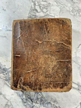 1828 Antique Reference Book " Walker 