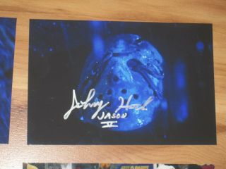 Actor Johnny Hock Signed 4x6 Photo Friday The 13th Part V Jason Autograph 1c